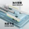 Mop with cloth, flat mop, stainless steel plate, rag, large mop, household all-in-one mop, wooden floor mop 0127 details Picture